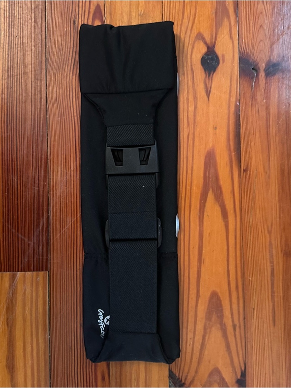 Black Runners Belt with Buckle Strap